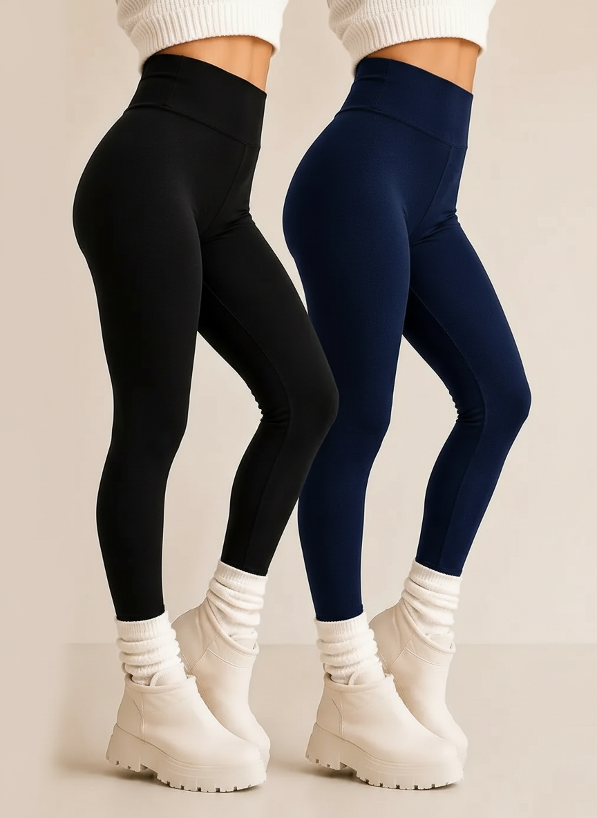 Kit 2 Leggings Flaneladas Quentinhas