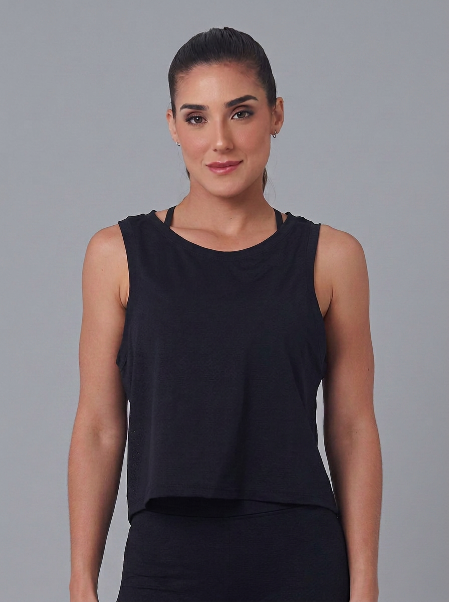 Regata Cropped Fitness Telada