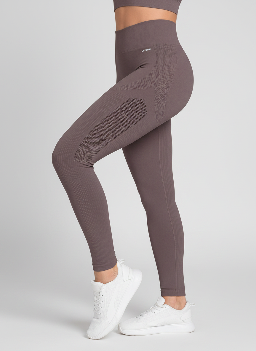 Legging Cintura Alta Microfuros