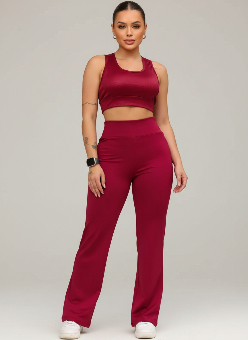 Legging Flare Boca de Sino Grossa