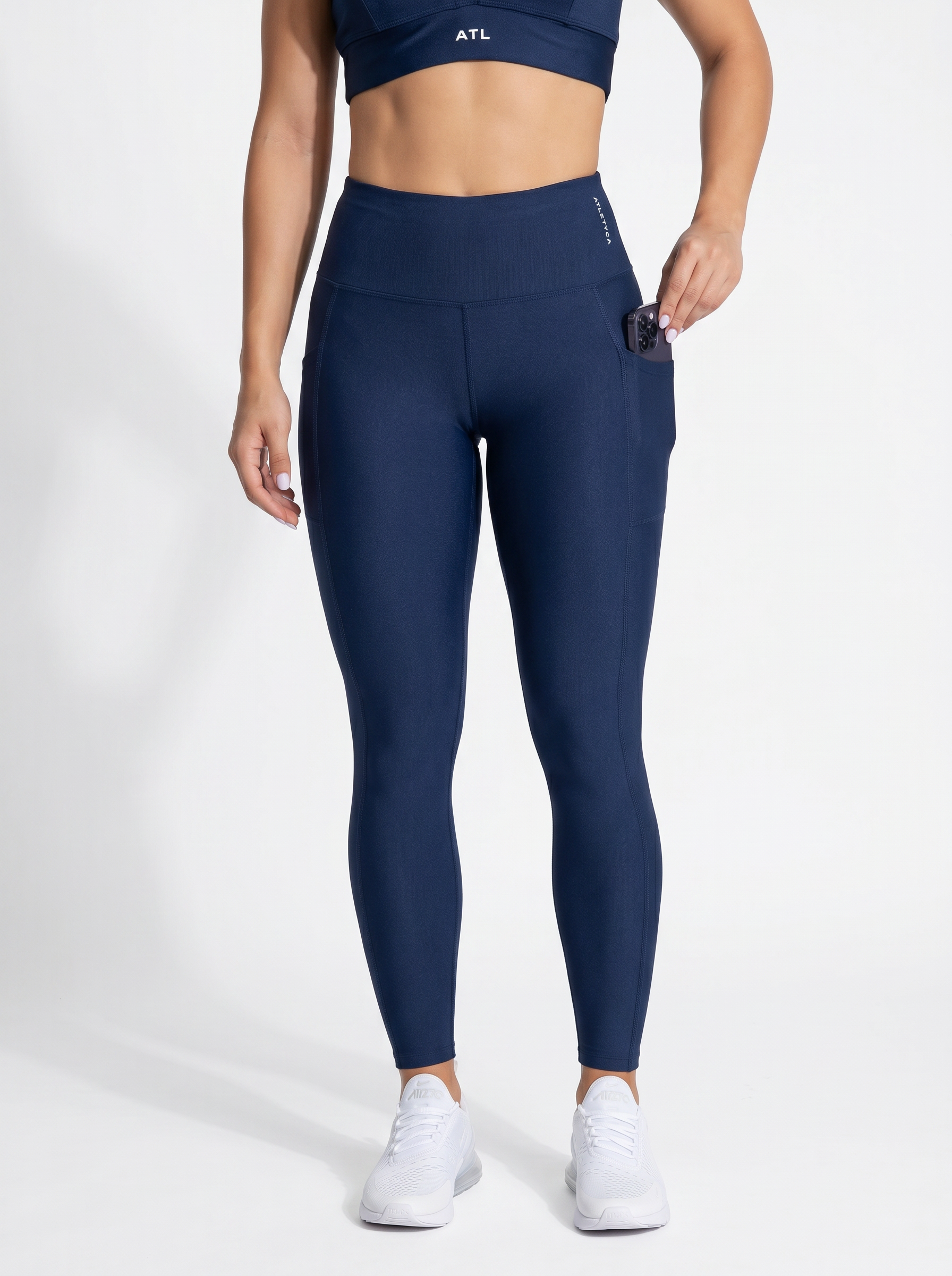 Legging Fitness com Bolso Lateral