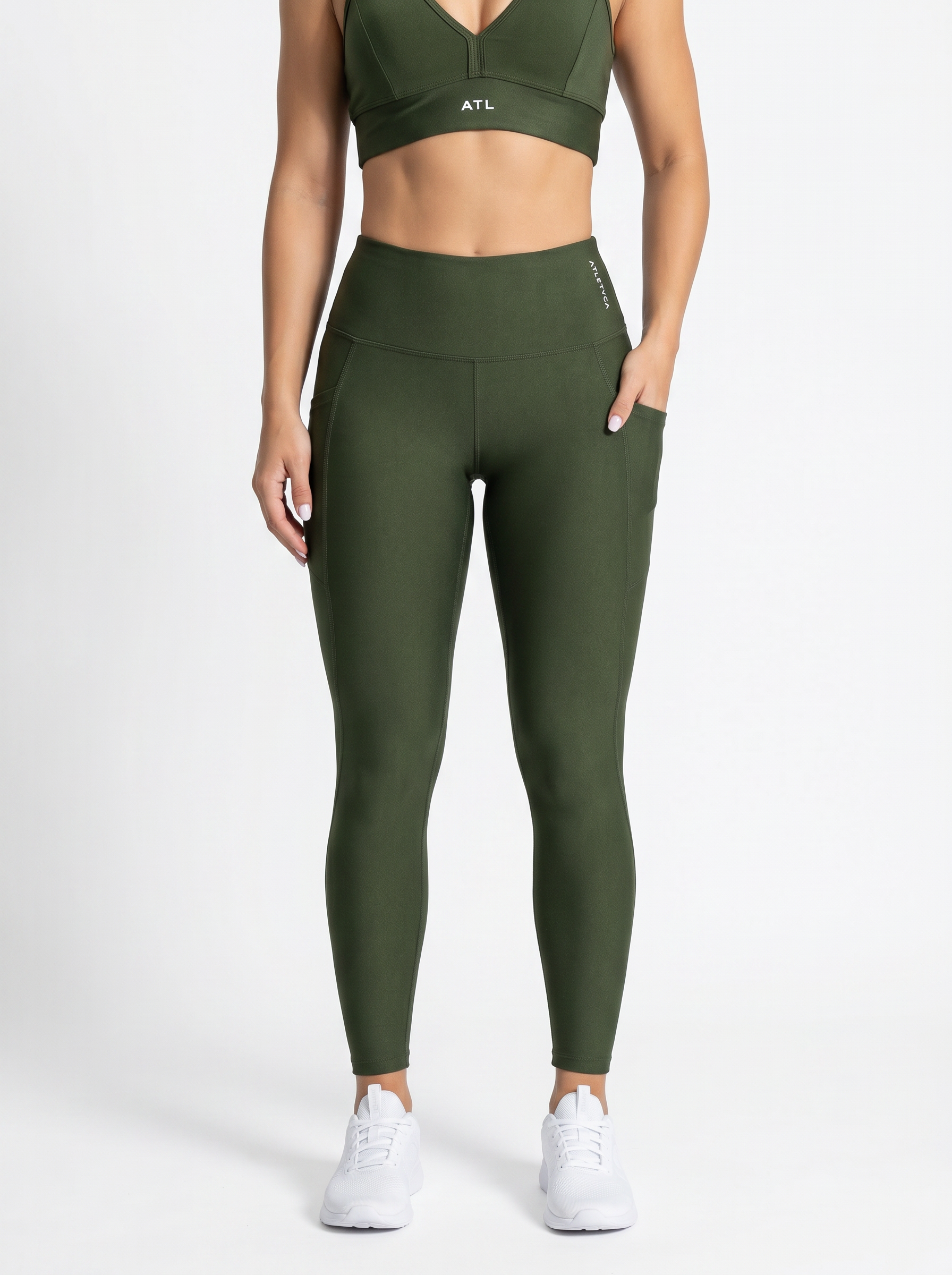Legging Fitness com Bolso Lateral