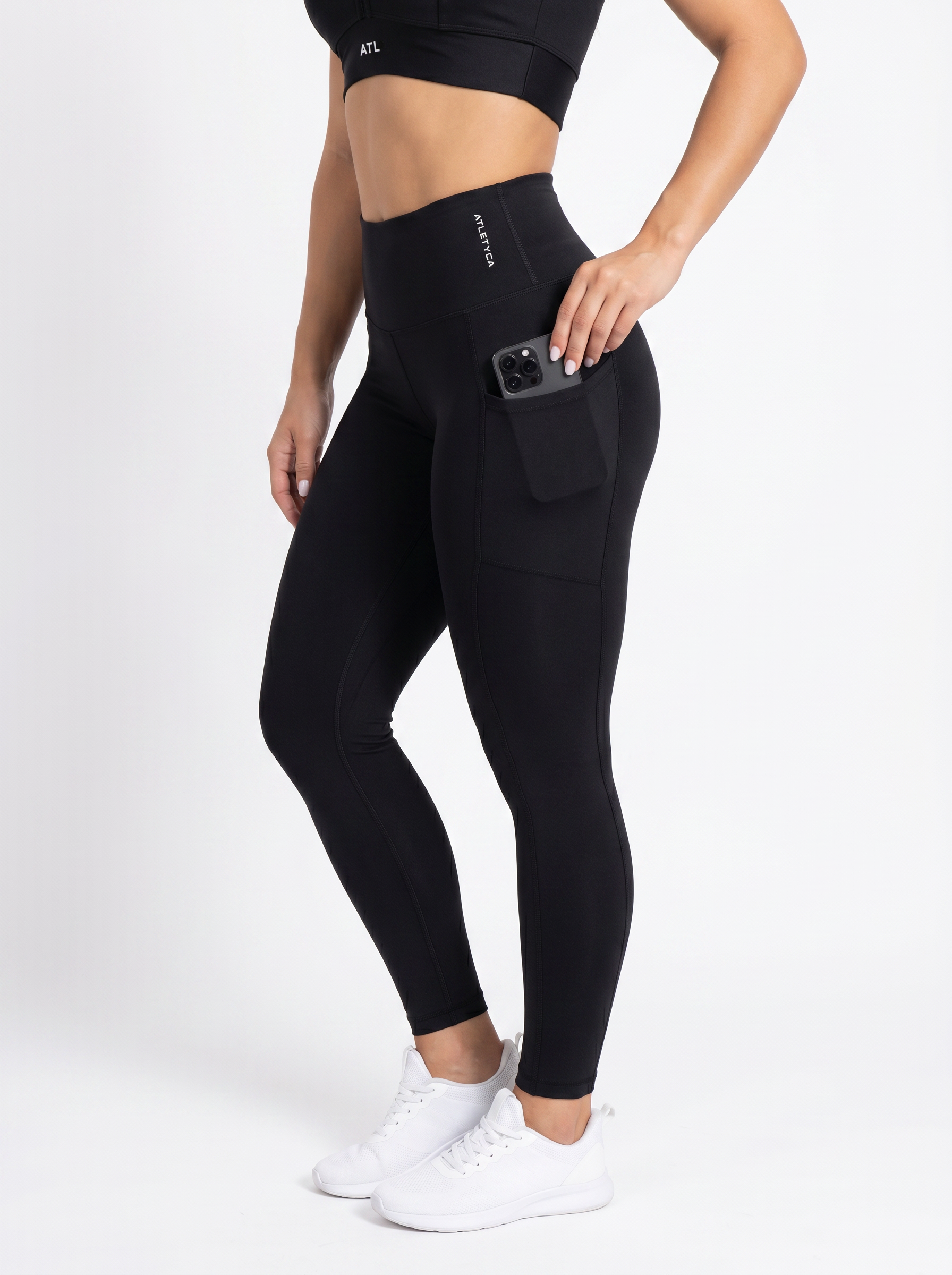 Legging Fitness com Bolso Lateral