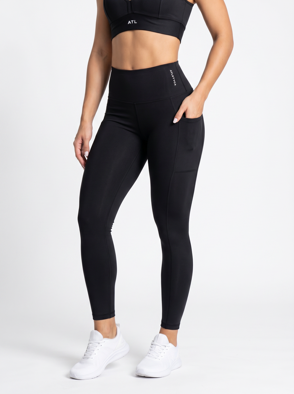 Legging Fitness com Bolso Lateral