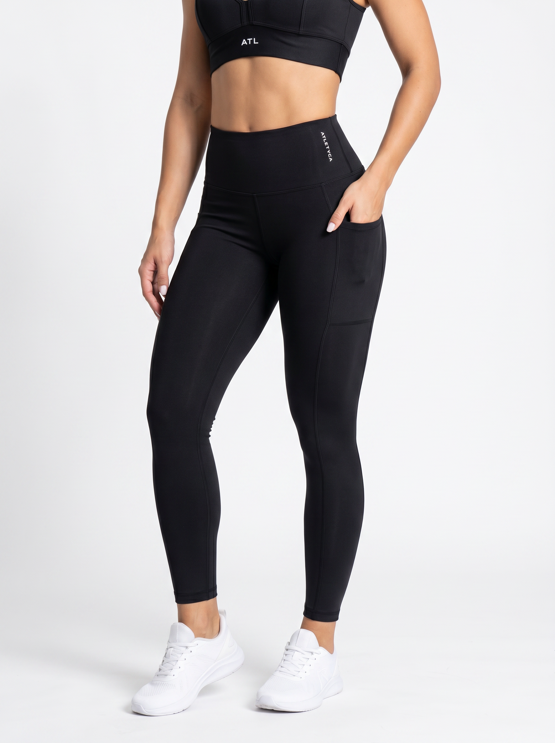 Legging Fitness com Bolso Lateral